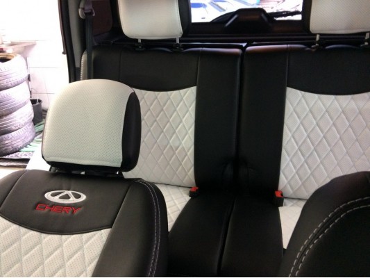 Авточехлы на Chery Tiggo