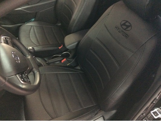 Авточехлы на Hyundai Solaris 2