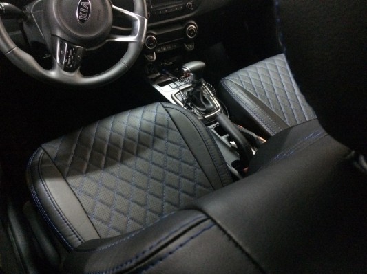 Авточехлы на Kia Rio 4