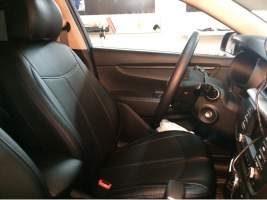 Авточехлы на Kia Rio 4