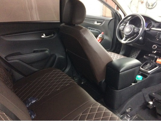 Авточехлы на Kia Rio 4 X-Line