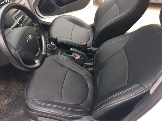 Каркасные авточехлы на KIA Rio 3