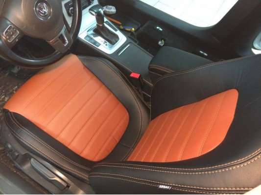 Каркасные авточехлы на Volkswagen Passat CC