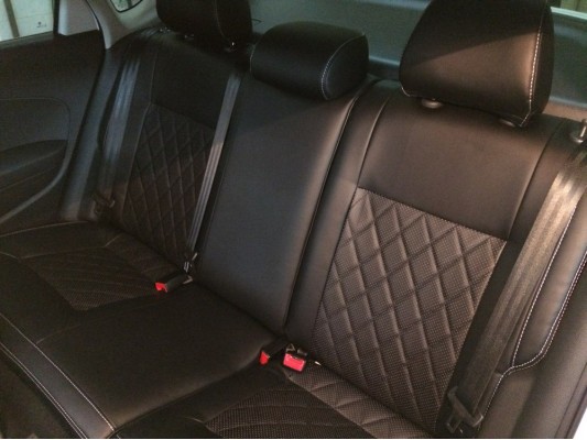 Каркасные авточехлы на Volkswagen Polo