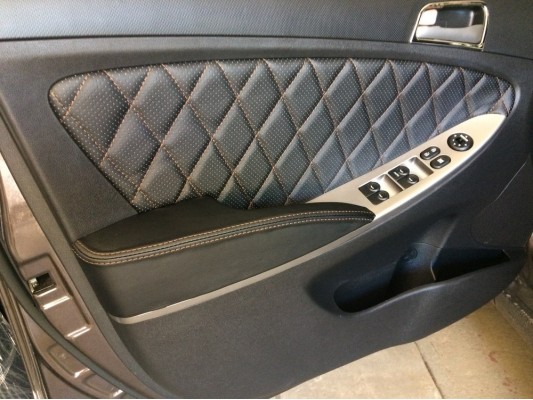 Перетяжка дверных карт