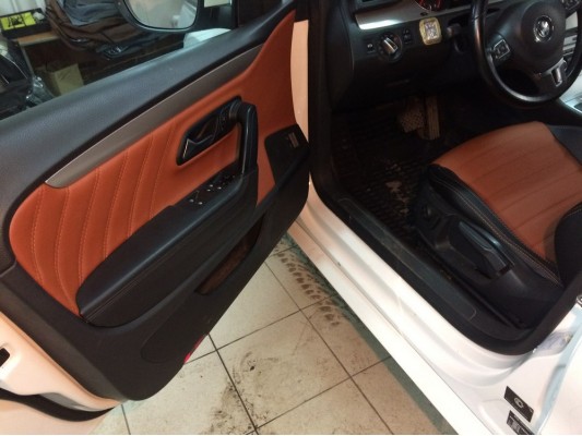 Перетяжка дверных карт